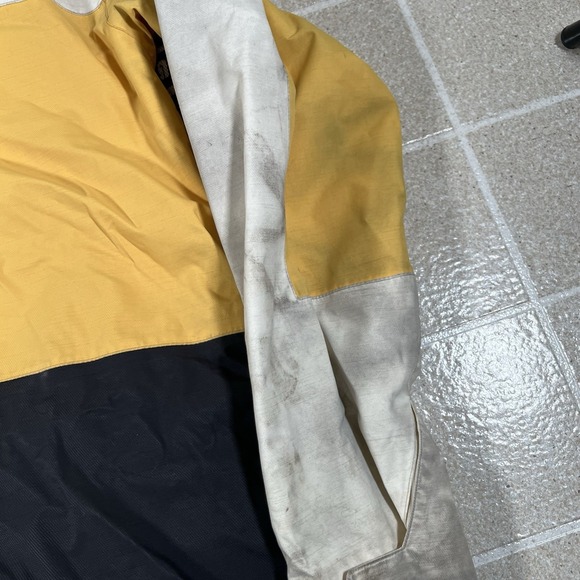 Burton Dryride Snowboard Ski Jacket Size Mens Large Yellow Black - Picture 9 of 11